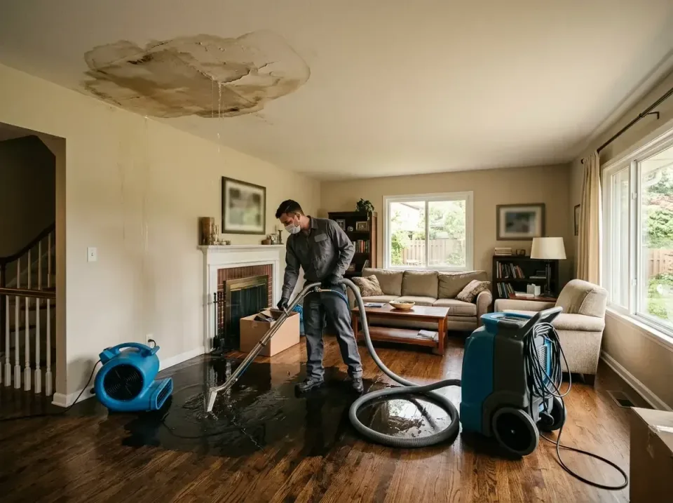 attic-pipe-burst-ceiling-drip-008 — frequently asked questions, Water Damage Restoration & Carpet Care in Bayshore, NC